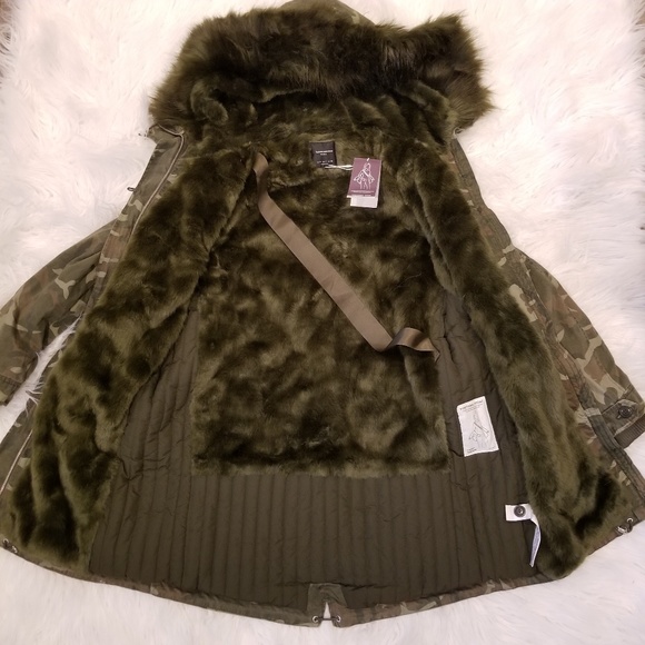 ZARA Camouflage Parka - Picture 7 of 8